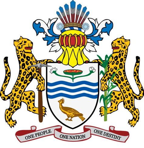 Guyana Photo: Guyana Coat of Arms | Coat of arms, Guyana flag, Guyana