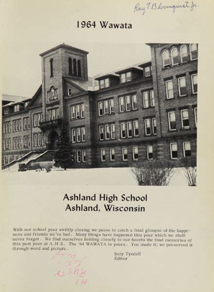 Explore 1964 Ashland High School Yearbook, Ashland WI - Classmates