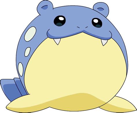 Spheal Pokemon, Round Body, Ice Type, Hoenn Region, Water Type PNG