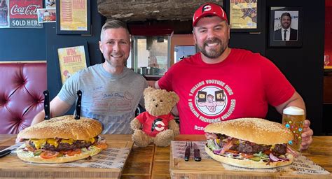 Smoke Stop BBQ's "Heart Stopper" Burger Challenge in Shrewsbury, England!! | Randy Santel going ...