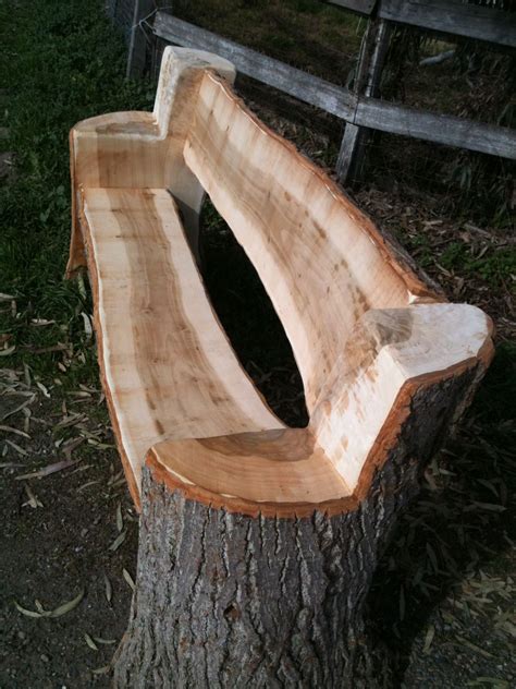 Pin de KnottHead Custom Sawing & FabW en Log Benches from Reclaimed ...