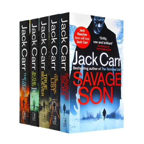 Jack Carr James Reece Series 5 Book Set Collection (In the Blood, The – Lowplex