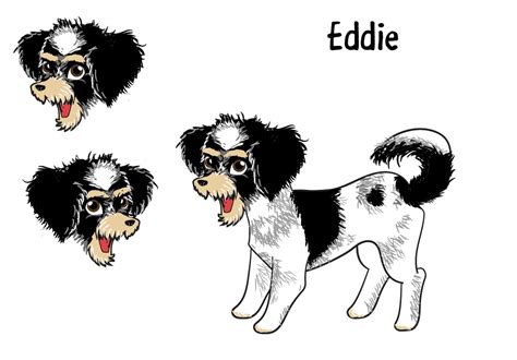 Eddie the dog digital illustration by jynolen on DeviantArt