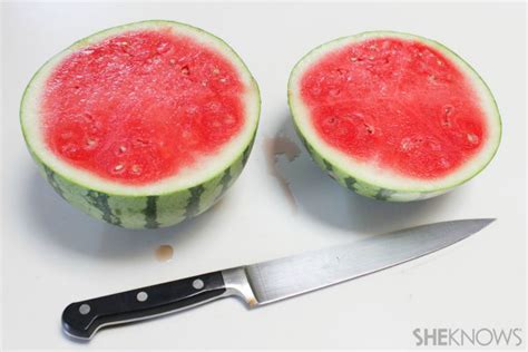 How to Make a Watermelon 'Grill' With Fruit Kebabs for Your Next Cookout