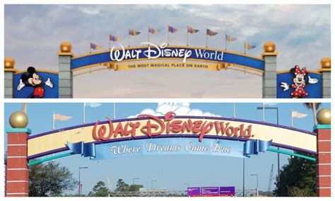 Disney World quietly changes slogan to Main Gate Entrance | Chip and Company