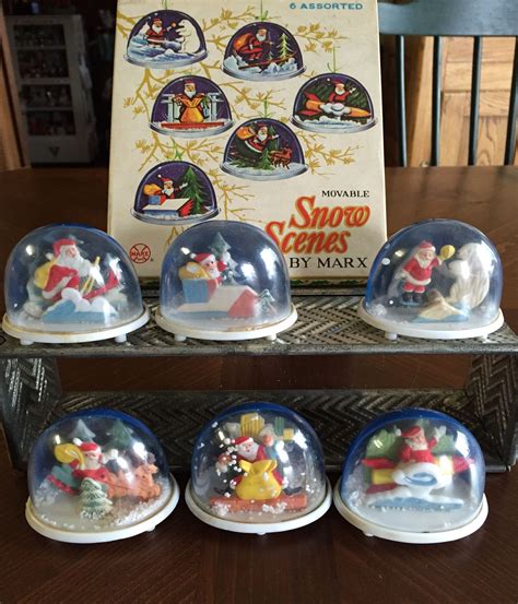 Magical snow globes - even if they were just plastic! | Christmas snow ...