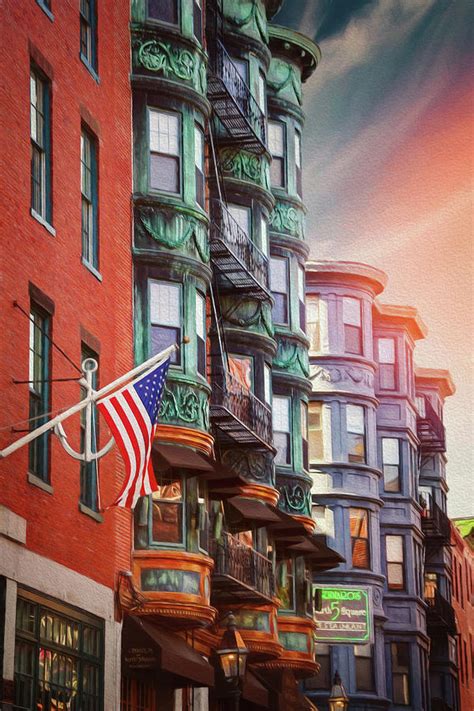 Historic North End Boston Massachusetts Photograph by Carol Japp | Fine Art America