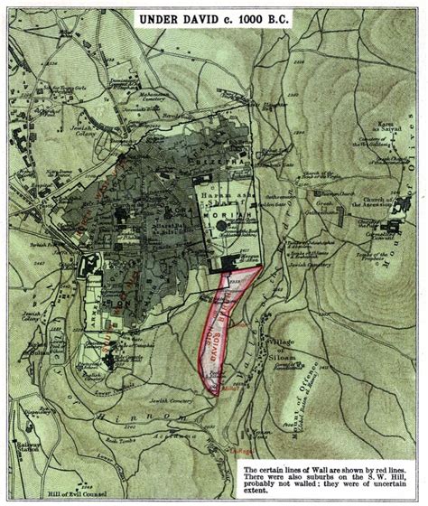 city of david map | Patricia G. Kirkpatrick