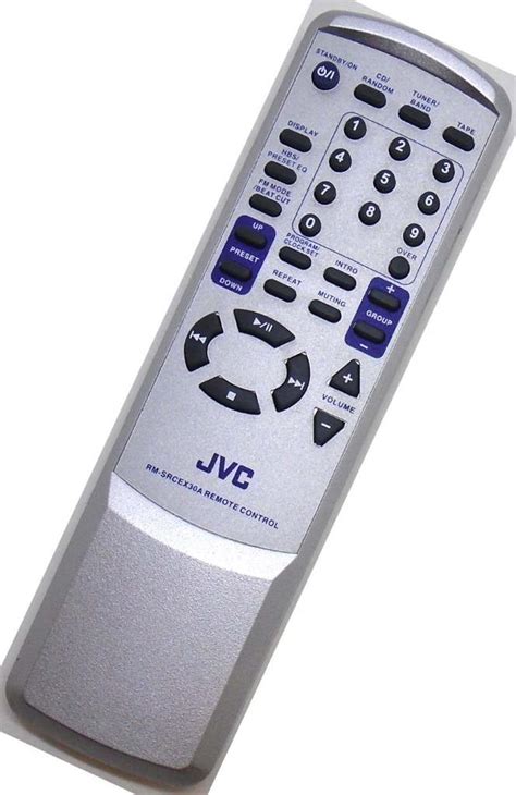 Genuine JVC RM-SRCEX30A Portable CD Stereo System Remote For RC-EX30B ...