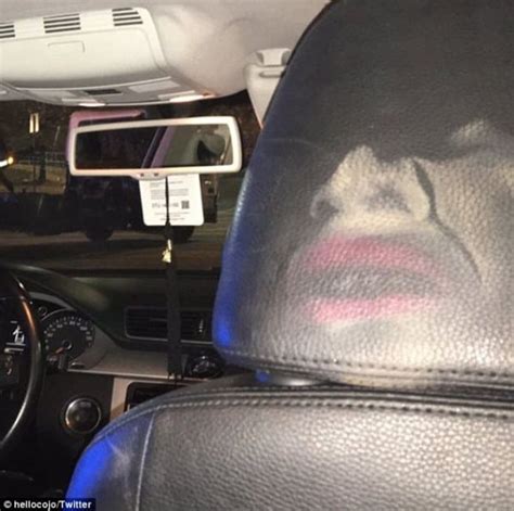 Car Accident Turns Humorous After It Leaves A Makeup Mark | Lipstiq.com