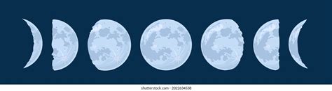 2,399 Moon phases cartoon Images, Stock Photos & Vectors | Shutterstock