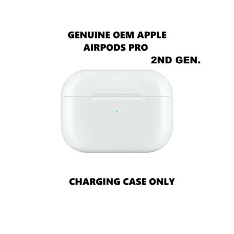 GENUINE OEM APPLE AirPods Pro 2nd Gen. Replacement CHARGING CASE ONLY! $64.95 - PicClick