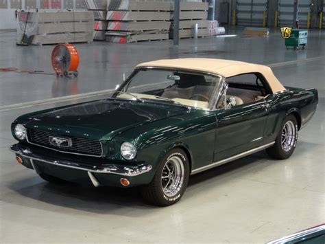 1966, Ford, Mustang, Green, Convertible, Cars Wallpapers HD / Desktop ...