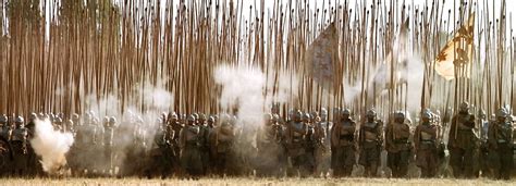 French pikemen advancing at the Battle of Rocroi (1643) - Alatriste (2006)