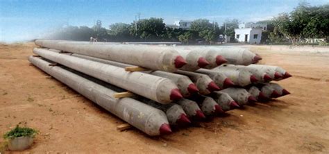 Spun Concrete Piles, स्पन पाइप in Banjara Hills, Hyderabad , Hbl Power ...