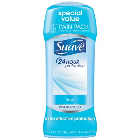 Suave Deodorant Antiperspirant & Deodorant Stick Fresh 2.6 Oz. 2 Count - Walmart.com