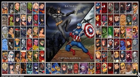 ULTIMATE DC VERSUS MARVEL by XAMOEL on DeviantArt