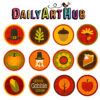 Autumn Thanksgiving Clip Art Set – Daily Art Hub – Free Clip Art Everyday