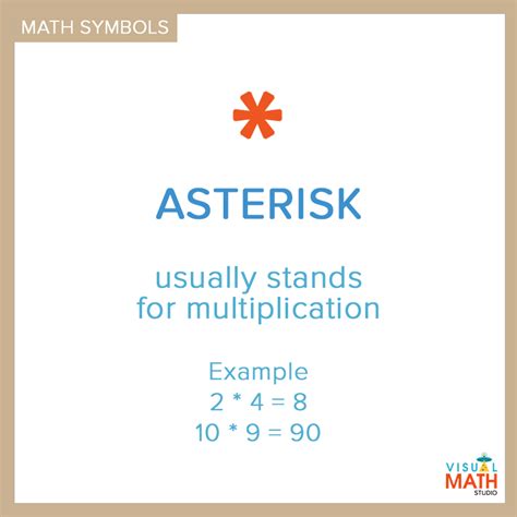 What Does An Asterisk Mean In A Math Equation - Tessshebaylo