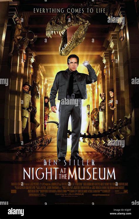 NIGHT AT THE MUSEUM BEN STILLER NIGHT AT THE MUSEUM Date: 2006 Stock ...