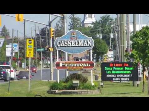 Rue Principale Street Casselman Ontario - YouTube