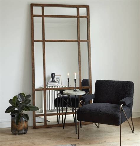 Extra Large Wooden Framed Mirror By The Forest & Co | Living room ...