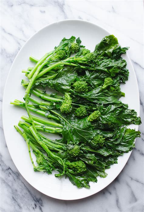 Broccoli Rabe (Rapini) with Garlic Parmesan and Lemon - Taste Love and ...