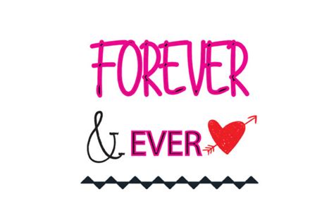 Forever & Ever Graphic by wienscollection · Creative Fabrica