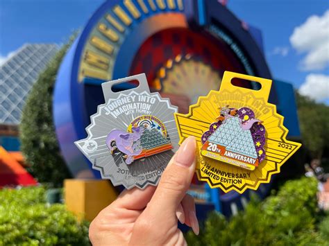 New Limited Edition Journey Into Imagination With Figment 20th Anniversary Pins at EPCOT - WDW ...