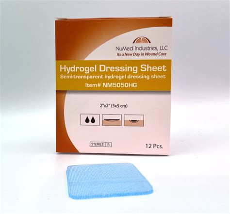 Hydrogel Dressing 2x2 (12 ct.) | BODYARMOR MEDICAL SUPPLIES