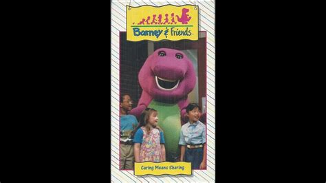 Barney - Caring Means Sharing (1992 Time Life VHS Rip) - YouTube