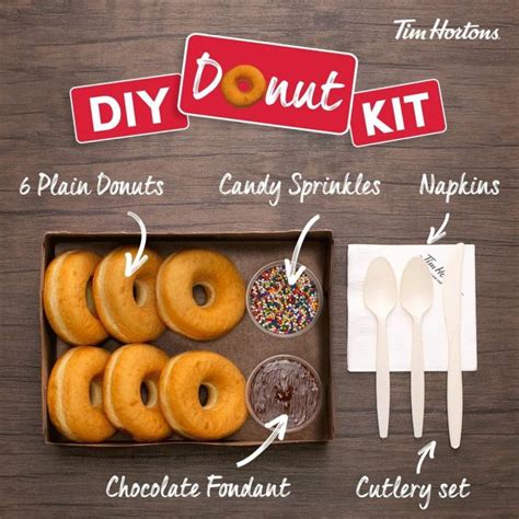 Tim Hortons’ DIY Donut Kit is going to be your new bonding activity at ...