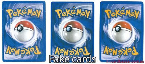 Fake Pokemon Cards