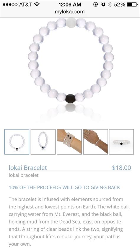 Lokai bracelet | Lokai bracelets | Pinterest | The o'jays, Lokai ...