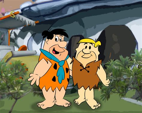 Fred and Barney from The Flintstones by SinkCandyCentral on DeviantArt