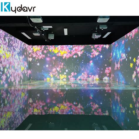 3D AR interactive projector art wall projection system game projection ...