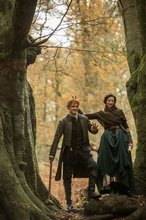 Outlander Behind the Scenes Photos | POPSUGAR Entertainment