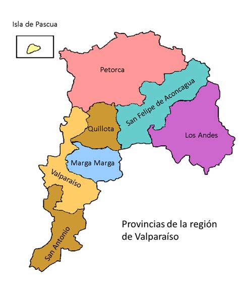 Plantilla:Valparaíso Región Mapa - FamilySearch Wiki