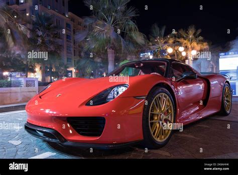 Doha ,Qatar-February 01,2020 : Exhibition of luxury supercars organized by the Qatari team ...