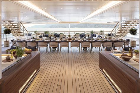 Intérieur FLYING FOX Yacht - Lurssen - 2019 - Valeur 400M$ - Jeff Bezos Superyacht ( ?)