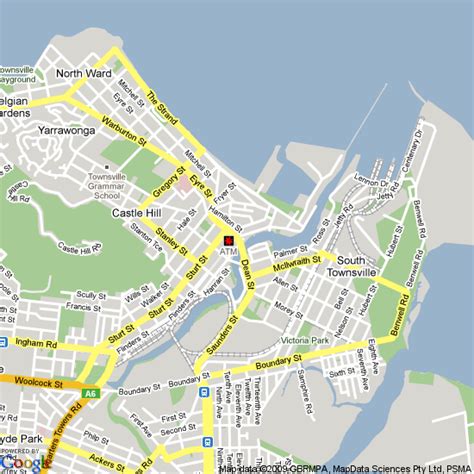 Townsville Map - Australia