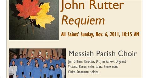 Episcopal Church of the Messiah - Santa Ana: November 6, 2011 - John ...