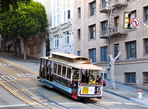 San Francisco Tram editorial stock photo. Image of ferry - 21135213