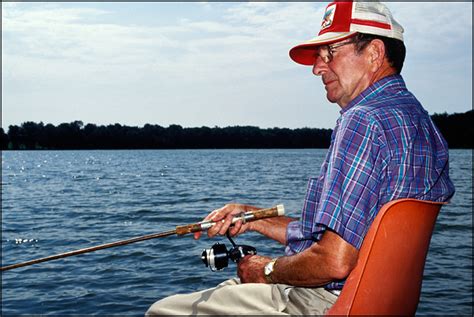 John Westerfield fishing at Goose Lake | Photograph by Christopher Crawford