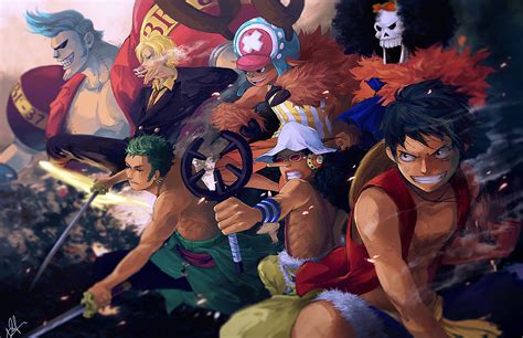 The Men of the Straw Hat Crew by einiv on DeviantArt