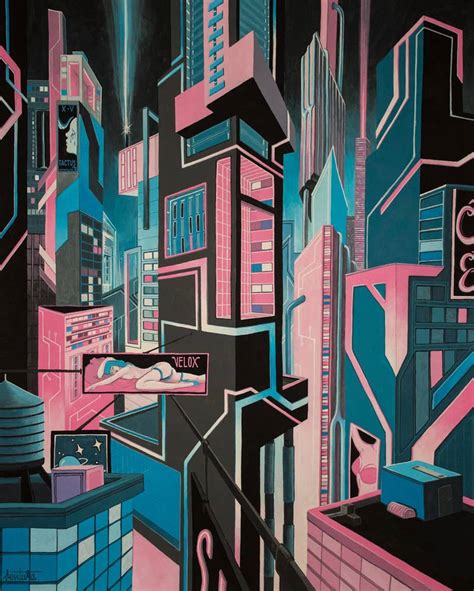 Neon City by chloeventura on DeviantArt