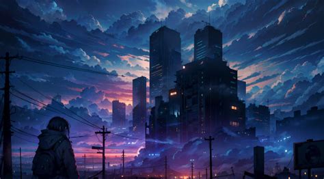 Anime City 4k Aesthetic Wallpaper, HD Artist 4K Wallpapers, Images and Background - Wallpapers Den