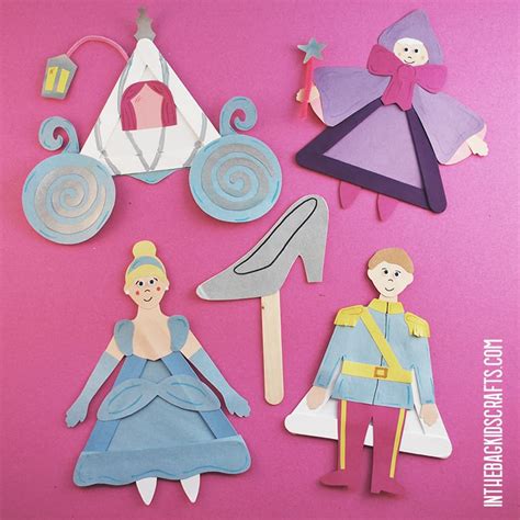 Cinderella Activities for Kids • In the Bag Kids' Crafts