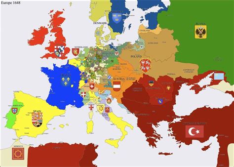 Europe 1648 by Hillfighter on DeviantArt | Art through the ages, Europe map, Art