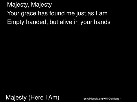 Majesty Worship His Majesty Lyrics Ppt - LyricsWalls